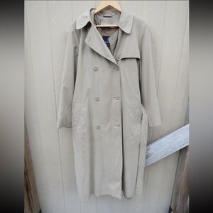 London Fog Tan Trench Coat
